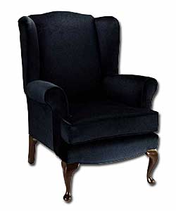 Ashford Blue Wing Back Chair