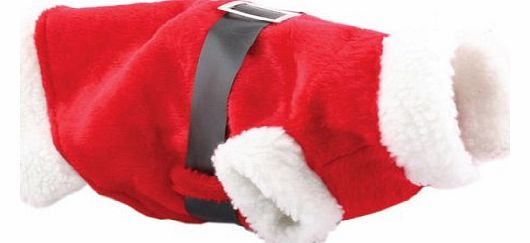 Small Dog Christmas Santa Suit