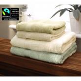 christy . Fairtrade Cotton Towel Bale A - Rice White
