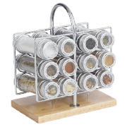 and Wood Spice Rack