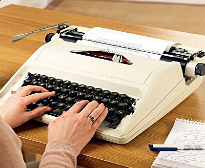 Chums Portable Typewriter with Case