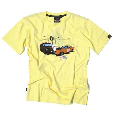 80s TV Crash Yellow T-Shirt