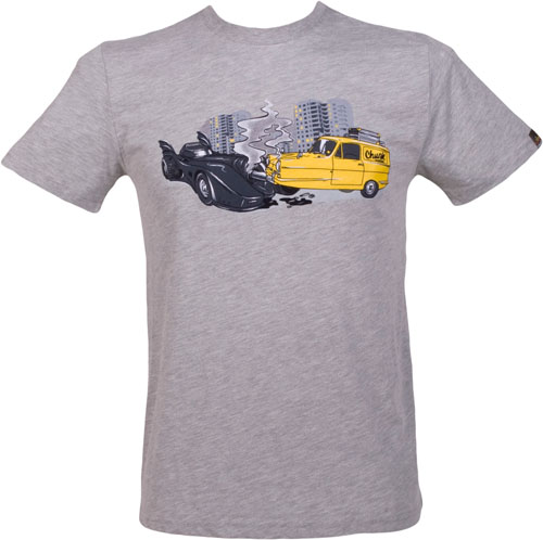 Men` Grey Peckham Crash T-Shirt from Chunk