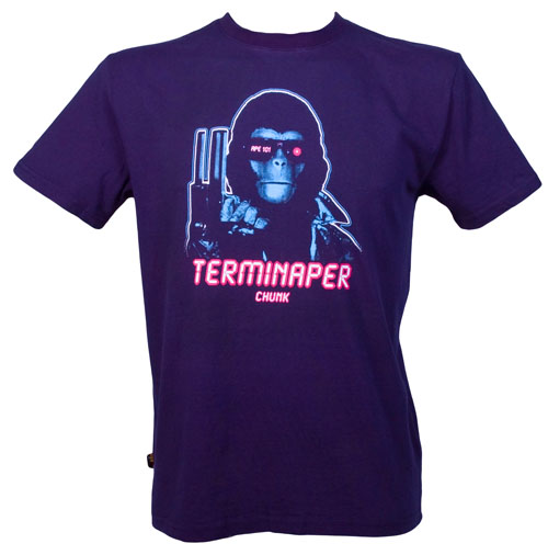 Men` Navy Termin-Aper T-Shirt from Chunk