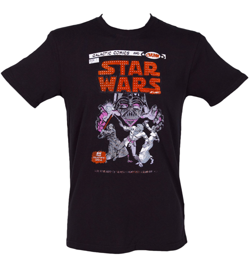 Mens Star Wars Comic Cover T-Shirt from Chunk