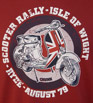 Chunk Retro T-shirts Scooter Rally Men`s T-shirt