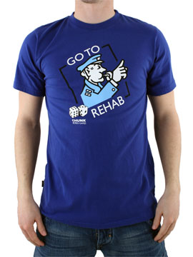 Chunk Royal Blue Go To Rehab T-Shirt