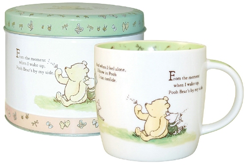 Churchill China Winnie The Pooh Friends Forever Mug in Tin