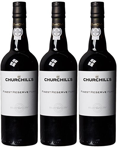 Churchills Finest Reserve Port Non Vintage Wine 75 cl (Case of 3)