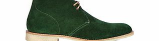 Church`s Sahara green suede chukka boots