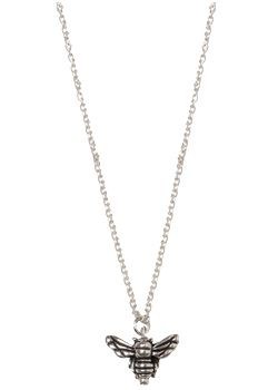 Cinderela B Silver Plated Mini Bee Necklace by Cinderela B