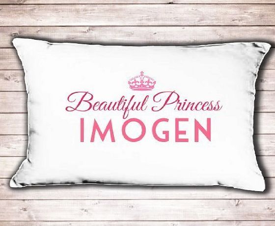 Cinnamon Bay Personalised pillow case girls Princess design perfect birthday gift