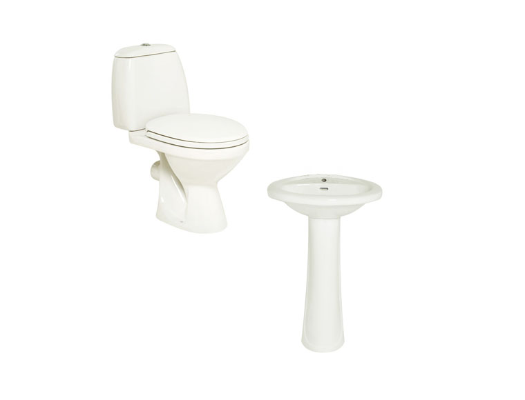 Cipini Joy Duo Bathroom Suite Package (basin wc)