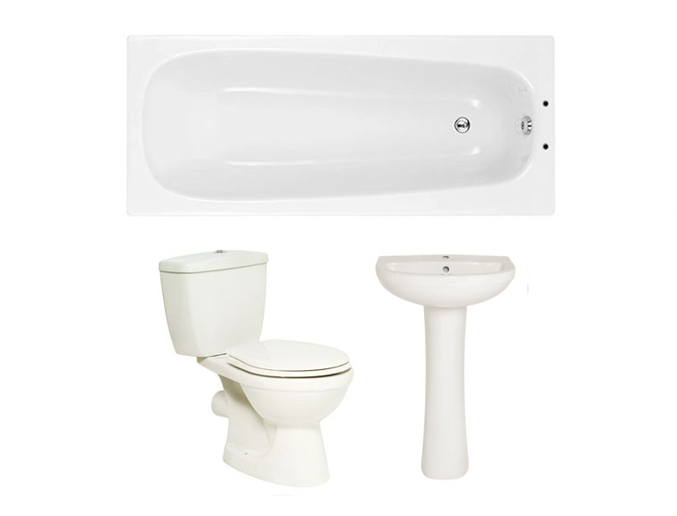 Cipini Rome Standard Suite Package (basin  wc