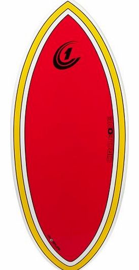 Circle One EPS Core Red Skimboard - 50inch