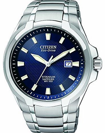 Citizen Mens BM7170-53L Eco-Drive Titanium Watch