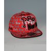 New York Text Cap (Red)