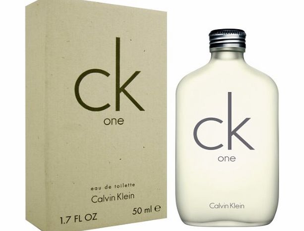CK ONE  For Men by Calvin Klein EDT Spray 50ml