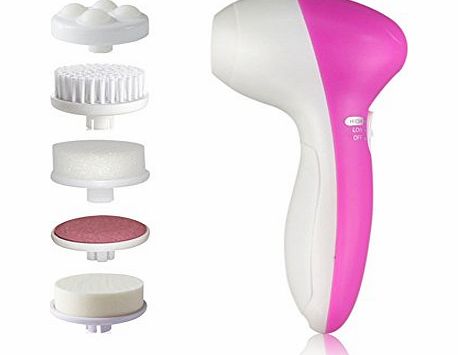 Ckeyin 5-in-1 Beauty Facial Face Body Electric Spa Cleaning Brush cosmetic Skin Care massage