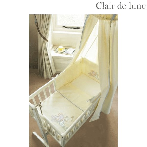 Clair de Lune Maddy and Henri - Rocking Cradle Crown Drape and