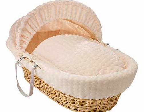 Marshmallow Natural Wicker Moses