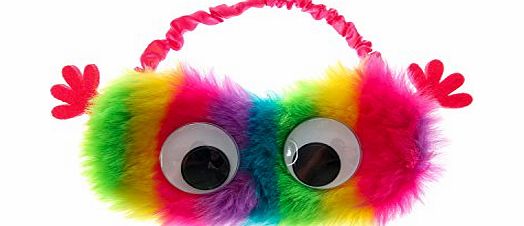 Claires Girls and Womens Neon Googly Eye Mask