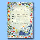 Clare Maddicott Whale of a Time Invitations
