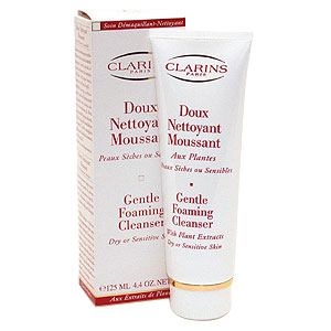 Clarins Gentle Foaming Cleanser For Dry Or Sensitive Skin - size: 125ml