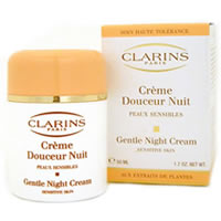 Clarins Gentle Night Cream (Dry/Sensitive Skin) 50ml
