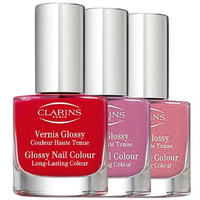 Clarins Glossy Nail Colour - 01 Soft White