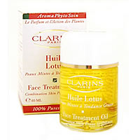 Clarins Lotus Face Treatment Oil (Combination/Oily Skin) 40ml