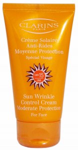 Clarins SUN WRINKLE CONTROL CREAM MODERATE PROTECTION UVB15 (75ML)