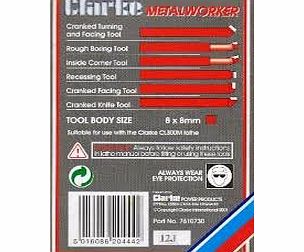 Clarke International 6pc Cutting Tool Set for CL300M 7610730