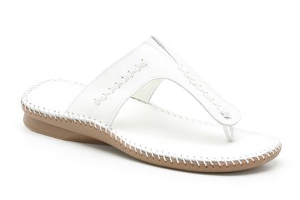 Clarks African Sun White Leather