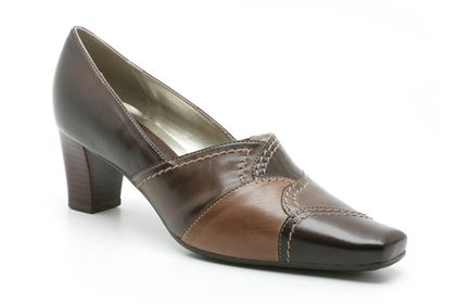 Clarks Bean Pod Brown Combi Leather