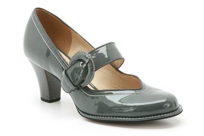 Clarks Bombay Luck Grey Patent