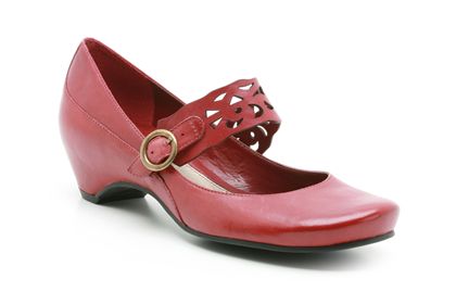 Clarks Chalk Stone Winter Red Leather