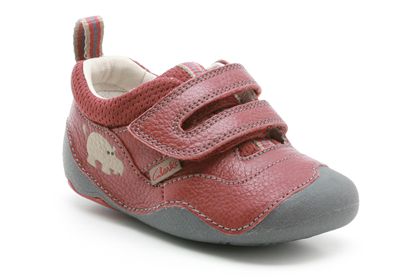 Clarks Cool Hippo Red Leather