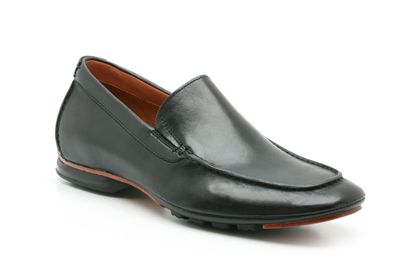Clarks Gear Track Black Leather