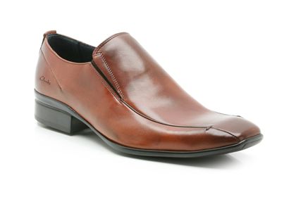 Clarks Grand Rule Tan Leather