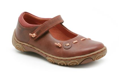 Clarks Hoolaswing Inf Brown Leather