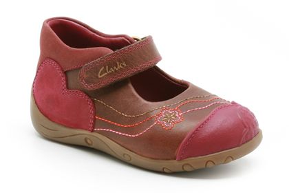 Clarks Itsy Lizzy Fst Brown Leather