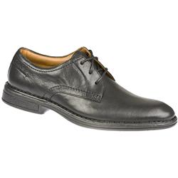Male Daily Walk Leather Upper Leather/Textile Lining in Black