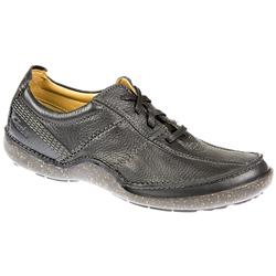 Clarks Male Rustic Mane Leather Upper Leather/Textile Lining in Black