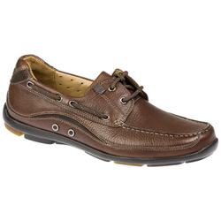 Clarks Male Un Sung Leather Upper Leather Lining in Mahogany