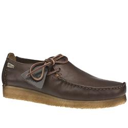 Male Lugger Leather Upper in Dark Brown