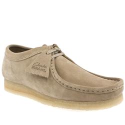 Male N Wallabee Suede Upper in Natural - Honey