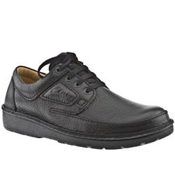 Male Nature Leather Upper in Black