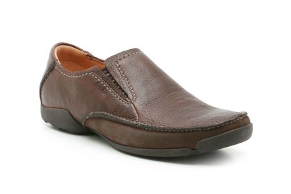 Clarks Relax Time Ebony Leather