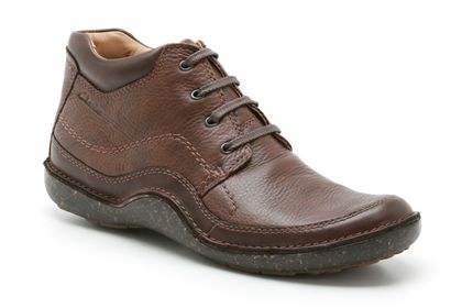Clarks Rustic Feel Chestnut Leather